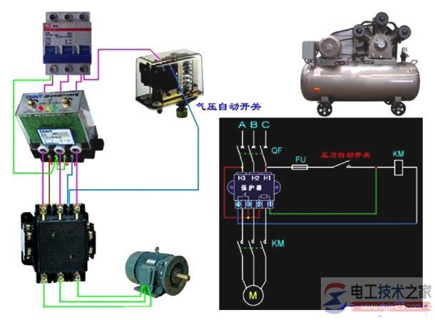 電動機控制電路圖9