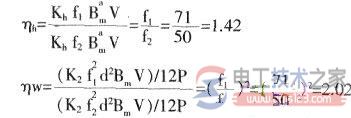 電動(dòng)機(jī)鐵損計(jì)算公式2